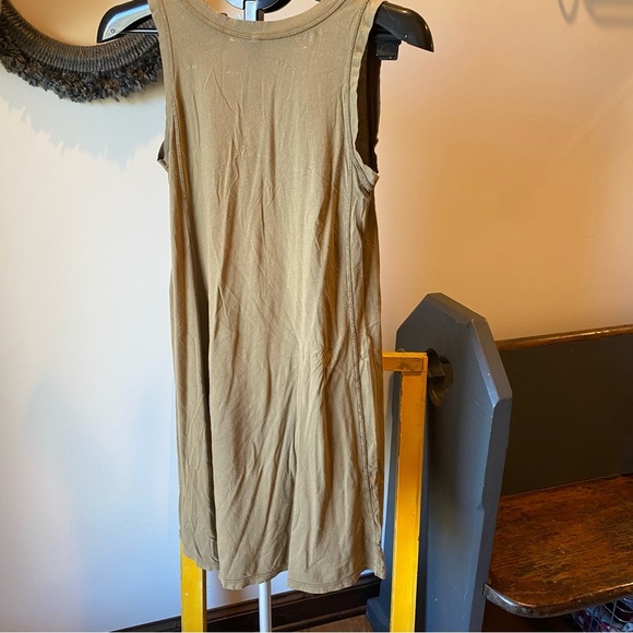 Sleeveless Tan Tank Dress - Picture 4 of 4